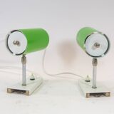 Midcentury table lamp | Also as wall mount | Vintage 60's design | SET OF 2
