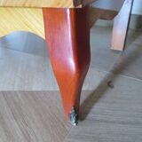 Vintage Louis XV style chest of drawers in citron wood veneer
