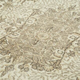 Tapis beige oriental ancien fait à la main 170 cm x 280 cm