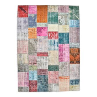 Puzle style vintage rug 354x255cm