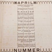 1918s April, Wendingen, lithograph by C. J. Blaauw