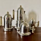 Vev Vigano Kontessa espresso set or 24 carats, Italy