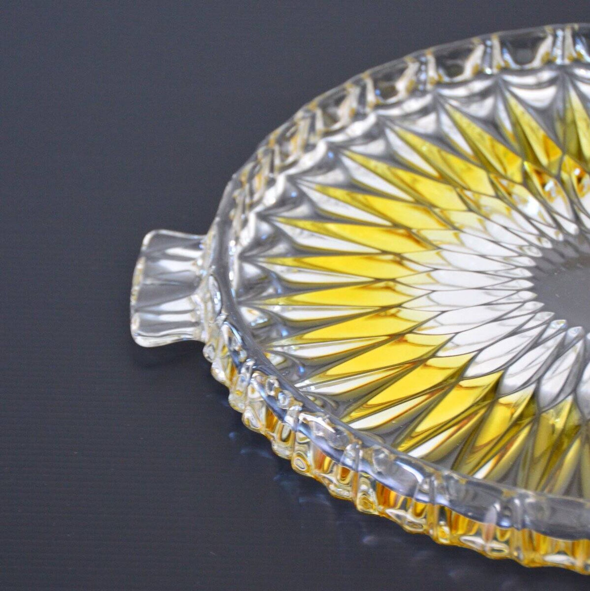 Plat à tarte de Walther Glass vintage 1960