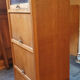 Vintage binder with 4 sliding doors