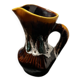 Ceramic stoneware carafe with a flambé glaze A.Georges
