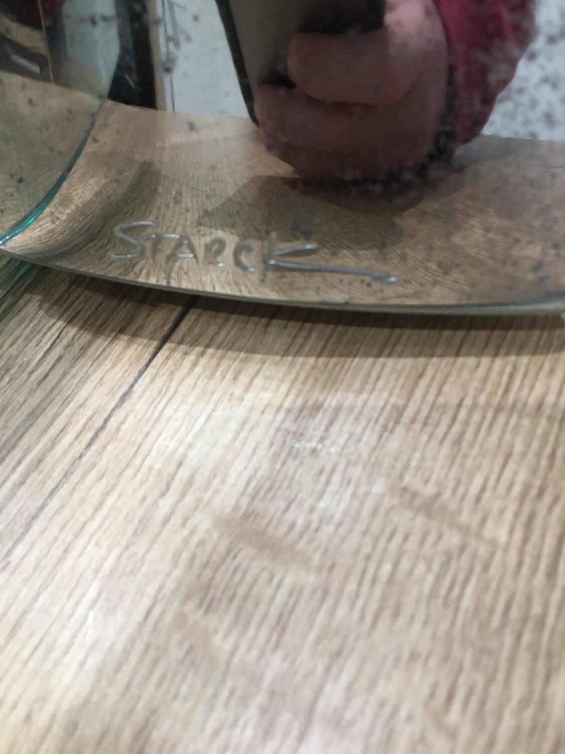 Shark by Starck chrome photo frame