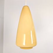 Paire de suspensions opaline