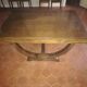 Art deco style dining room table and 6 chairs