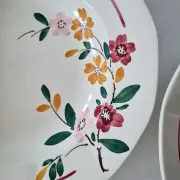 Service of 4 Deep Plates Sarreguemines / Bitche