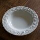 Set of italian ceramic plates fruit model