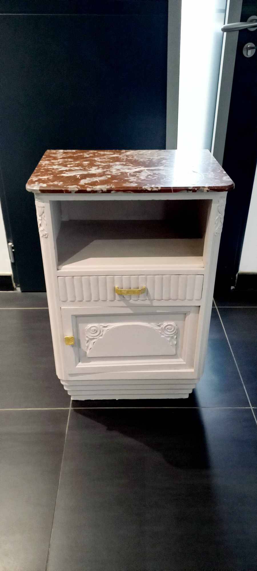 Art Deco bedside table