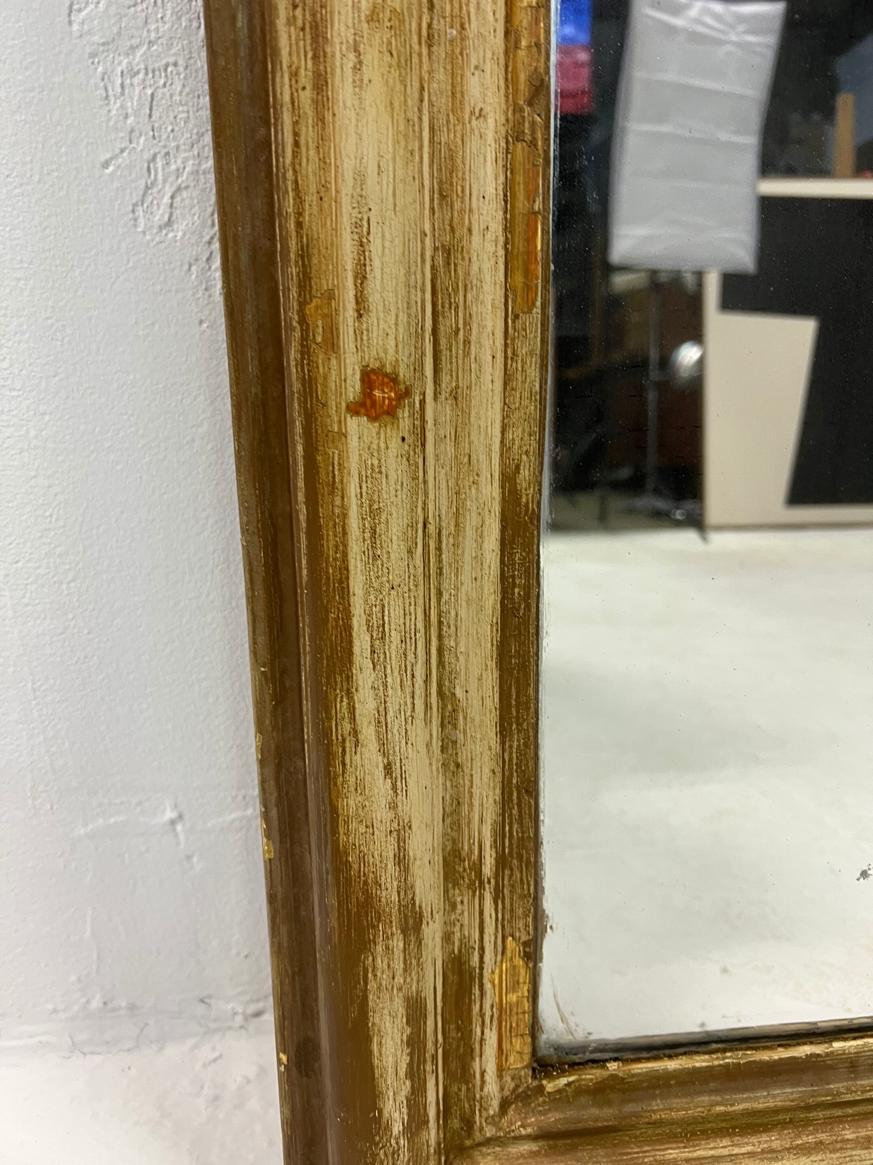 Louis Philippe mirror 108 X 66 cm, XIXth