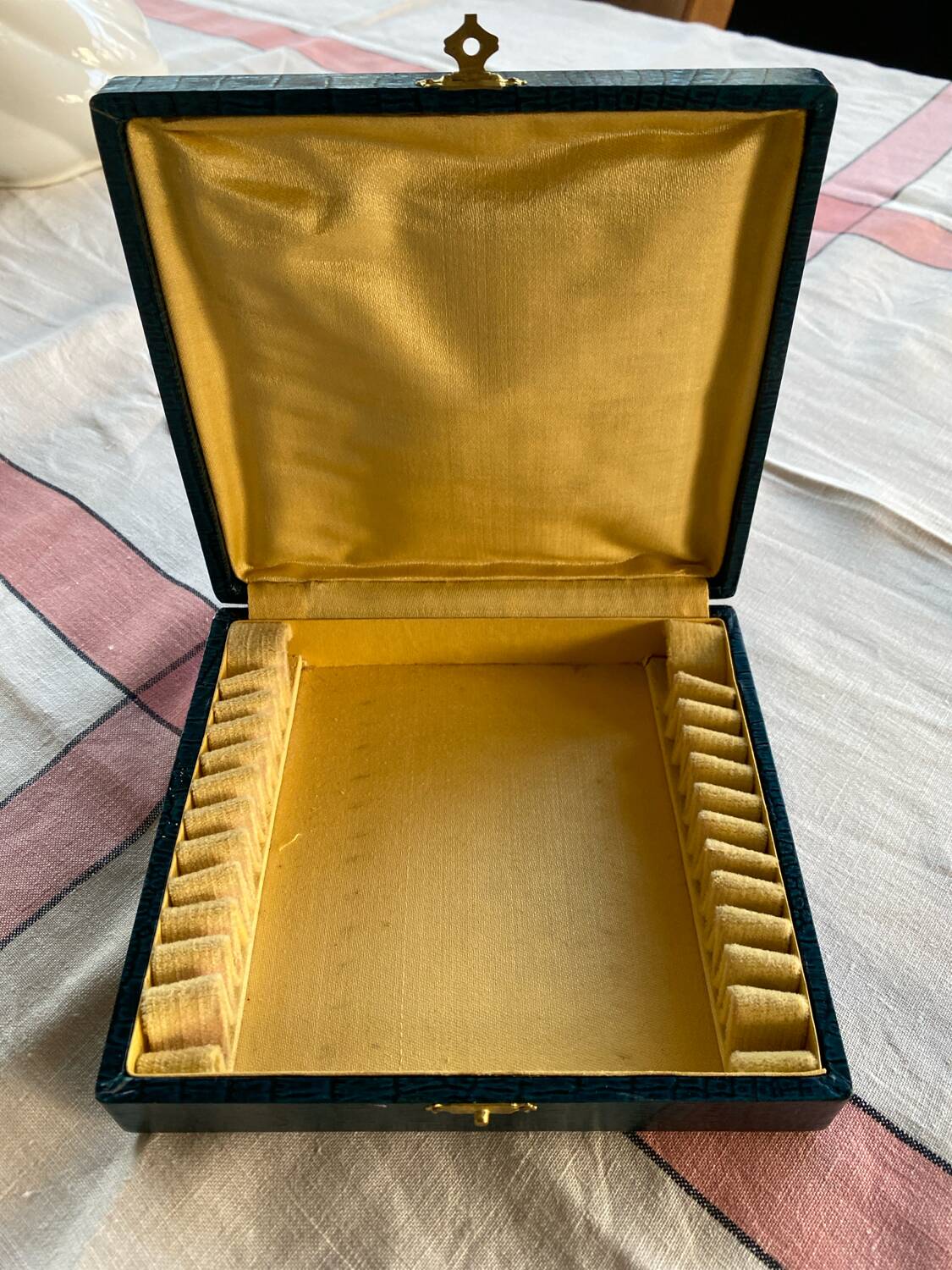 Set of 12 small silver-plated spoons