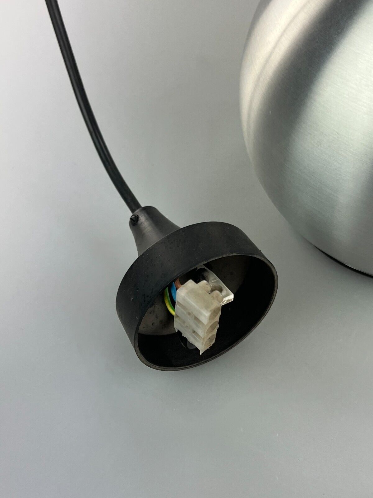 60s 70s Erco ceiling lamp ceiling light ball lamp metal aluminum