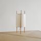 Vintage Mid Century "No 9" Desk Table Lamp by Isamu Noguchi, 1940s