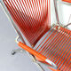 Fauteuil pliant scoubidou années 60