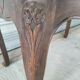 Bureau dit "bureau de dame" / table style Louis XV en bois  massif