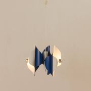 Chandelier de l'espace italien, années 1970