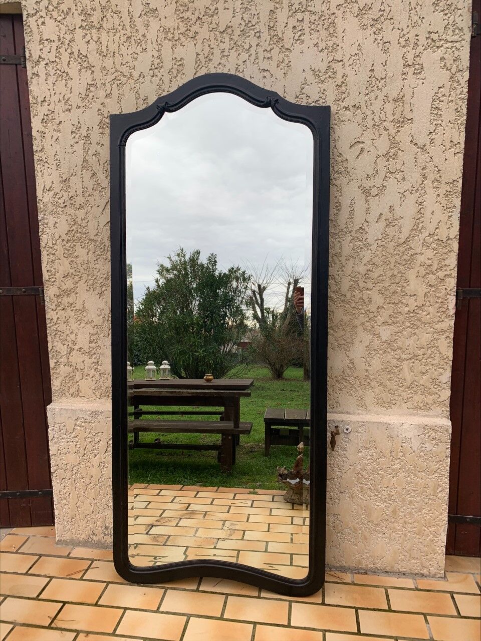 Large old mirror 205/87