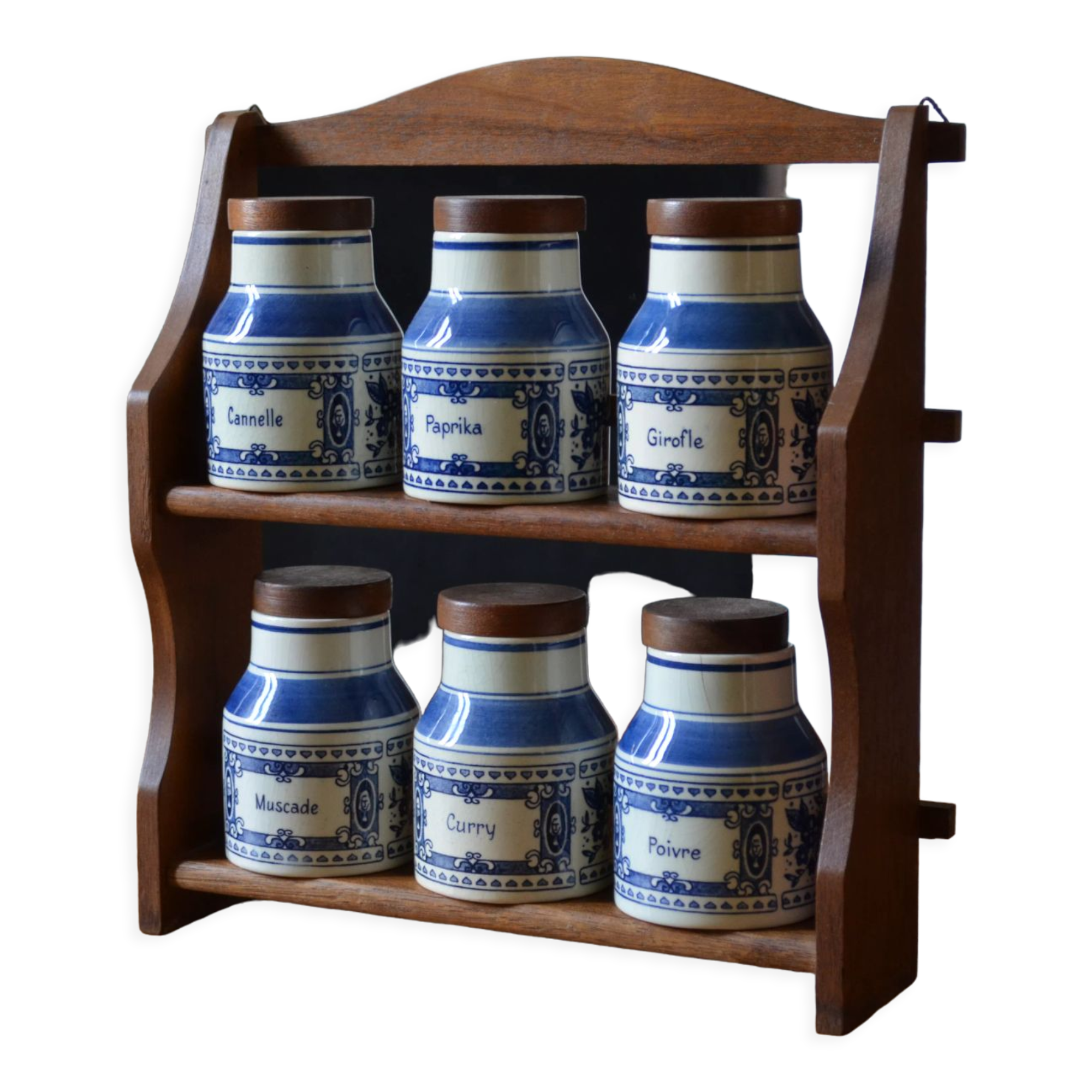 Delft earthenware grocer