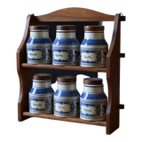 Delft earthenware grocer