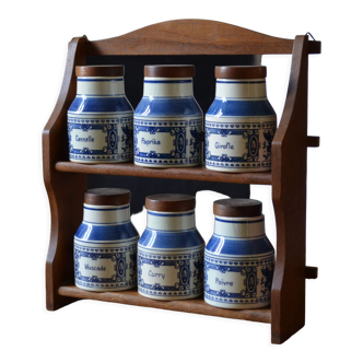 Delft earthenware grocer