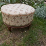 Pouf end of art deco sofa