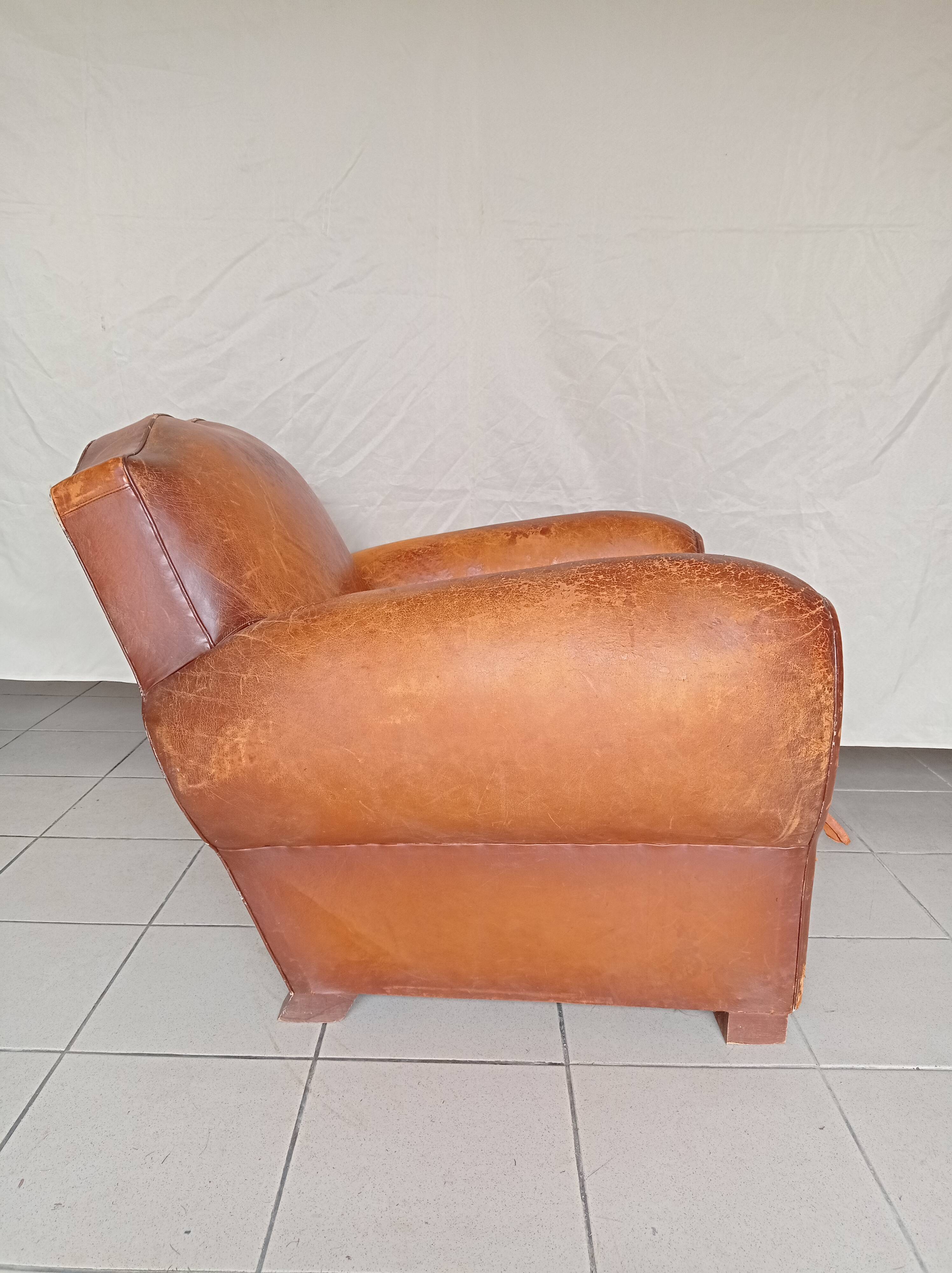 Moustache club armchair