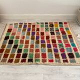 Handcrafted Moroccan Berber carpet 153 x 112 CM