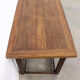 Vintage wooden table factory desk