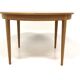 Dining table "Calmare Nickel", Carl Malmsten, Bodafors, Sweden, 1960
