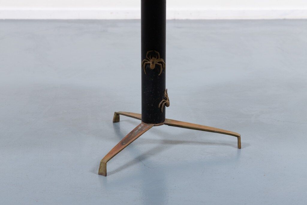 Unique Italian modern marble side table from the 1960s