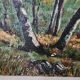 Tableau - Oil on canvas Verdant landscape river Signed M De Livenaye 197