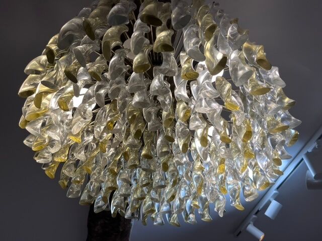 Spiral suspension Murano 1970