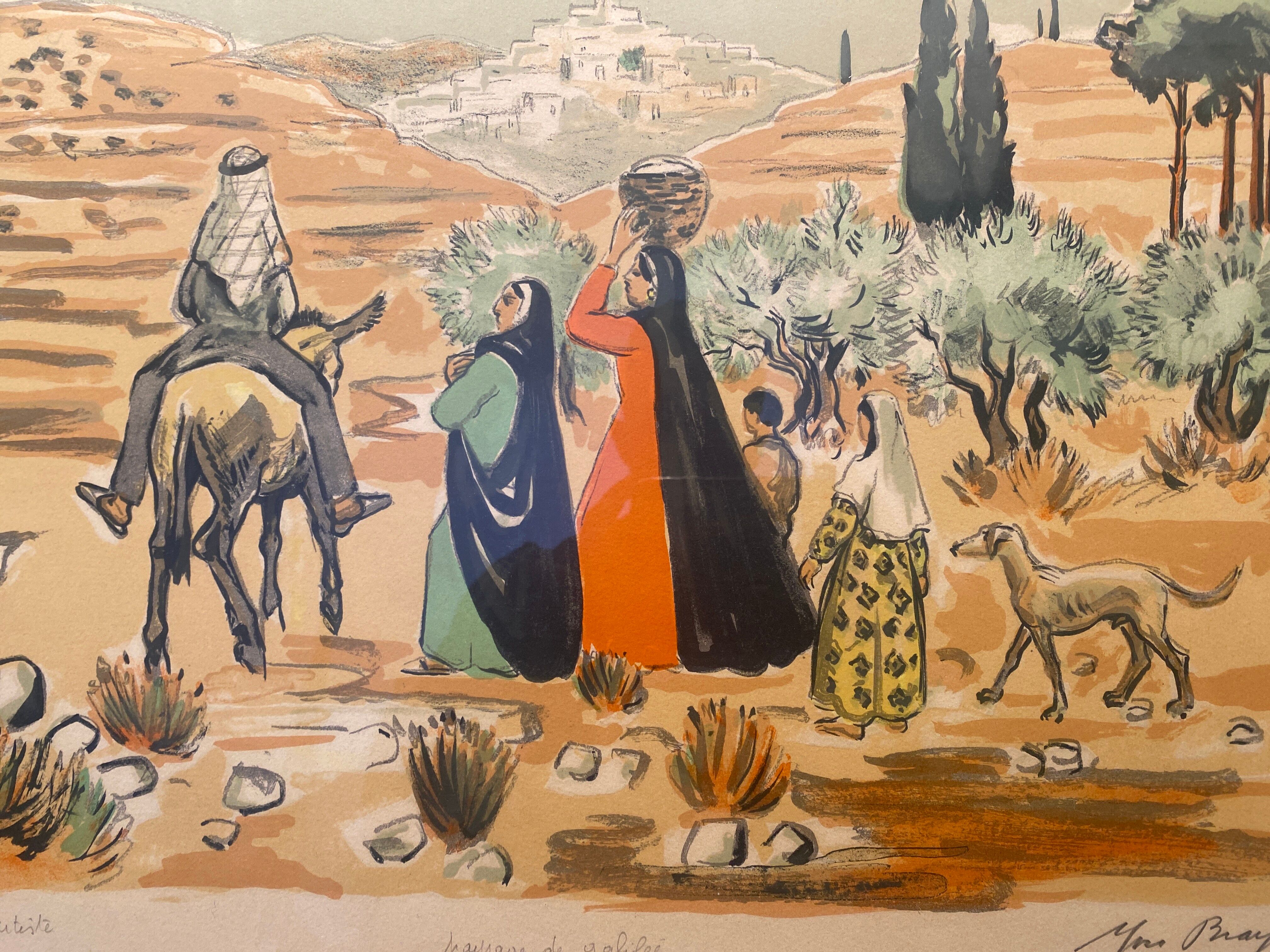 Illustration of the “Landscape of Galilee”