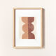 Painting on paper •Terracotta M709 • signed eawy