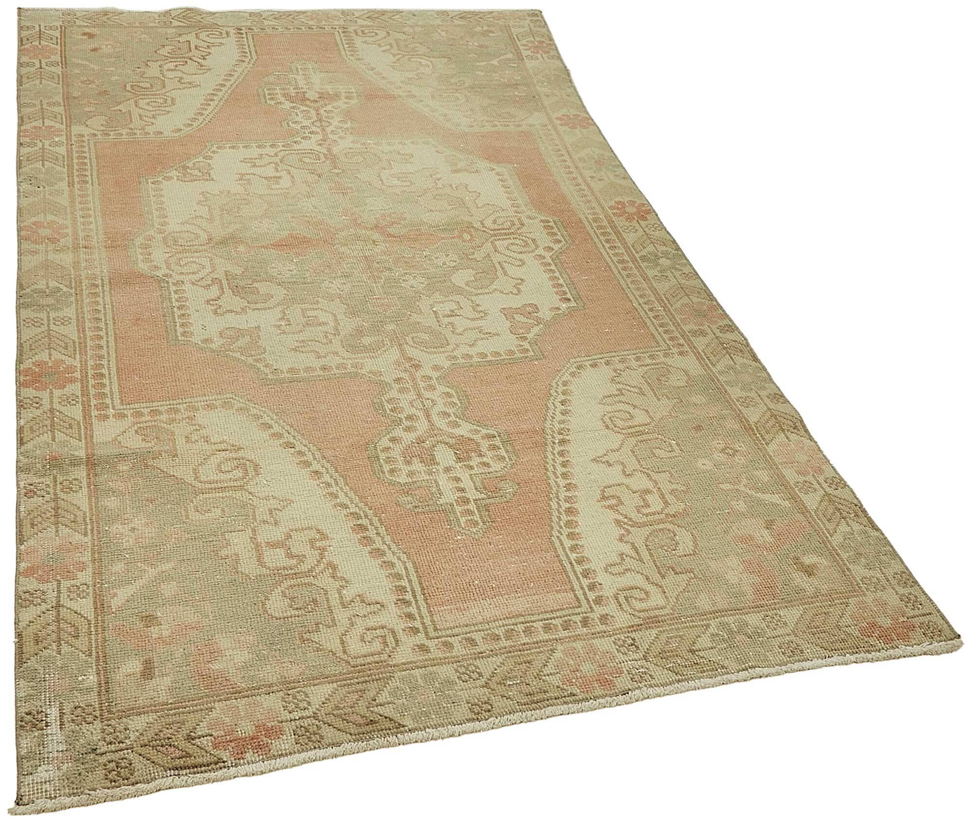 Turkish Vintage Anatolian Rug 130 cm x 228 cm