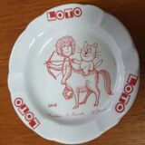 Lotto advertising ashtray of the 80s