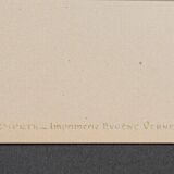 Lithograph by Henri Rivière La Tempête