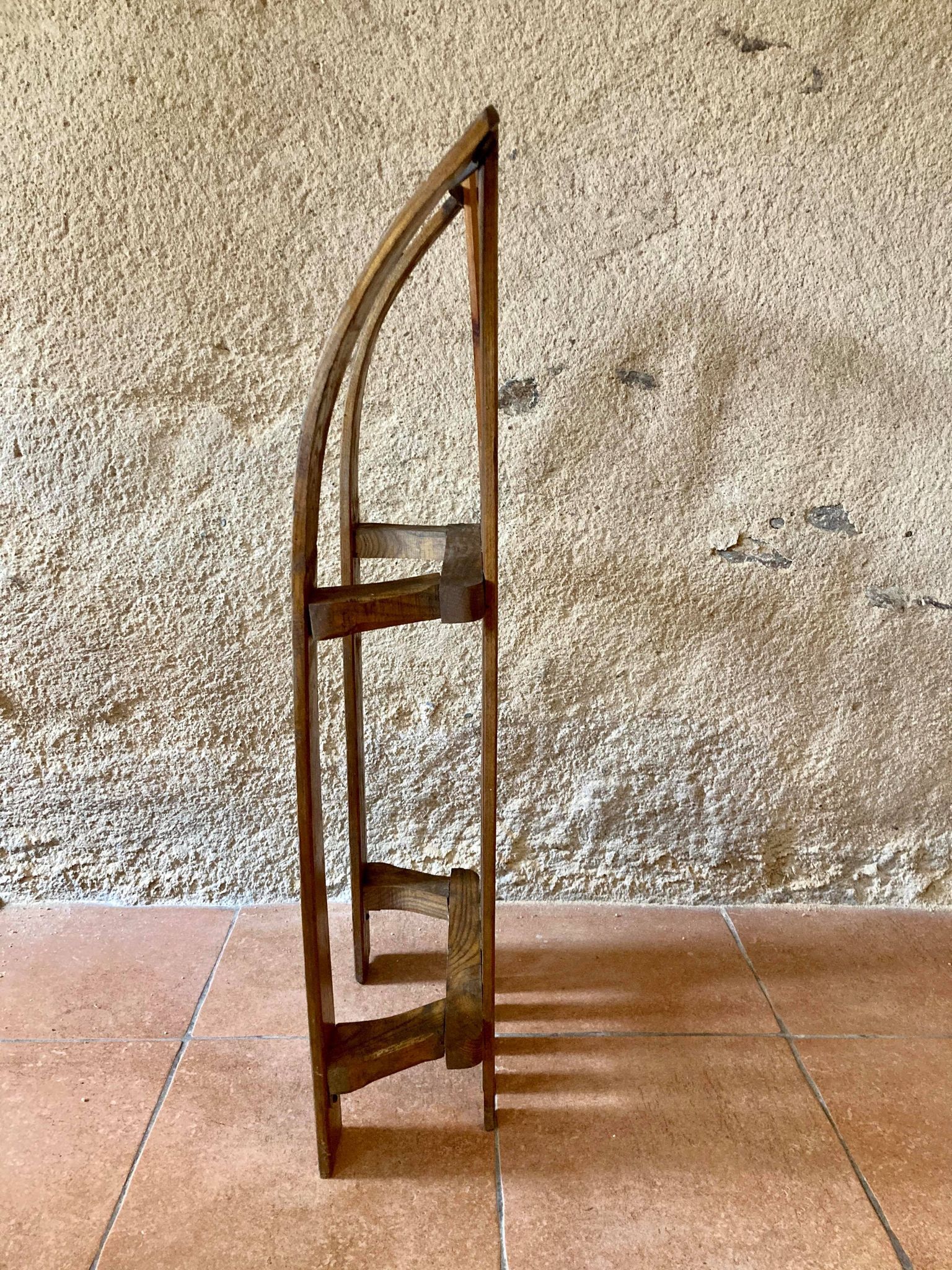 Wooden sledge from the 1950s