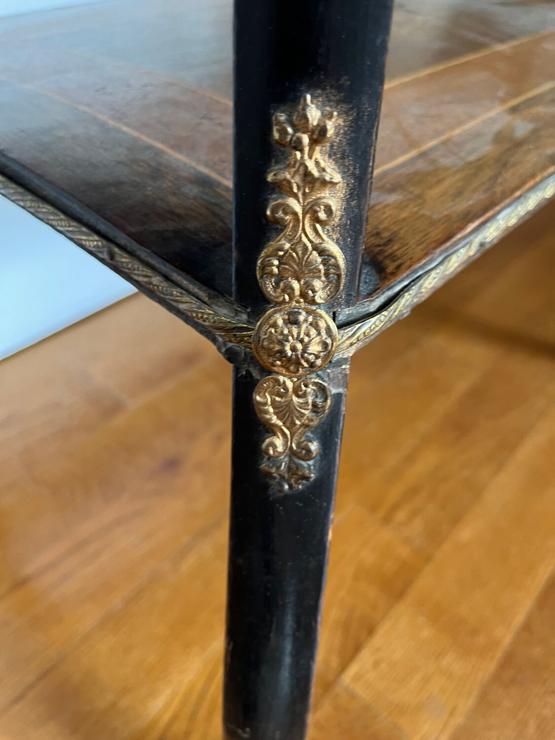 Old wooden seamstress