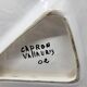 Colossal Roger Capron ceramic cup from the French Riviera, 1950s