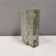 Pukeberg Walther Glass rectangular “solifleur” glass vase with one stem.