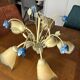 Lustres and 2 vintage lamps, Bulgarian brand, 90s/2000s.