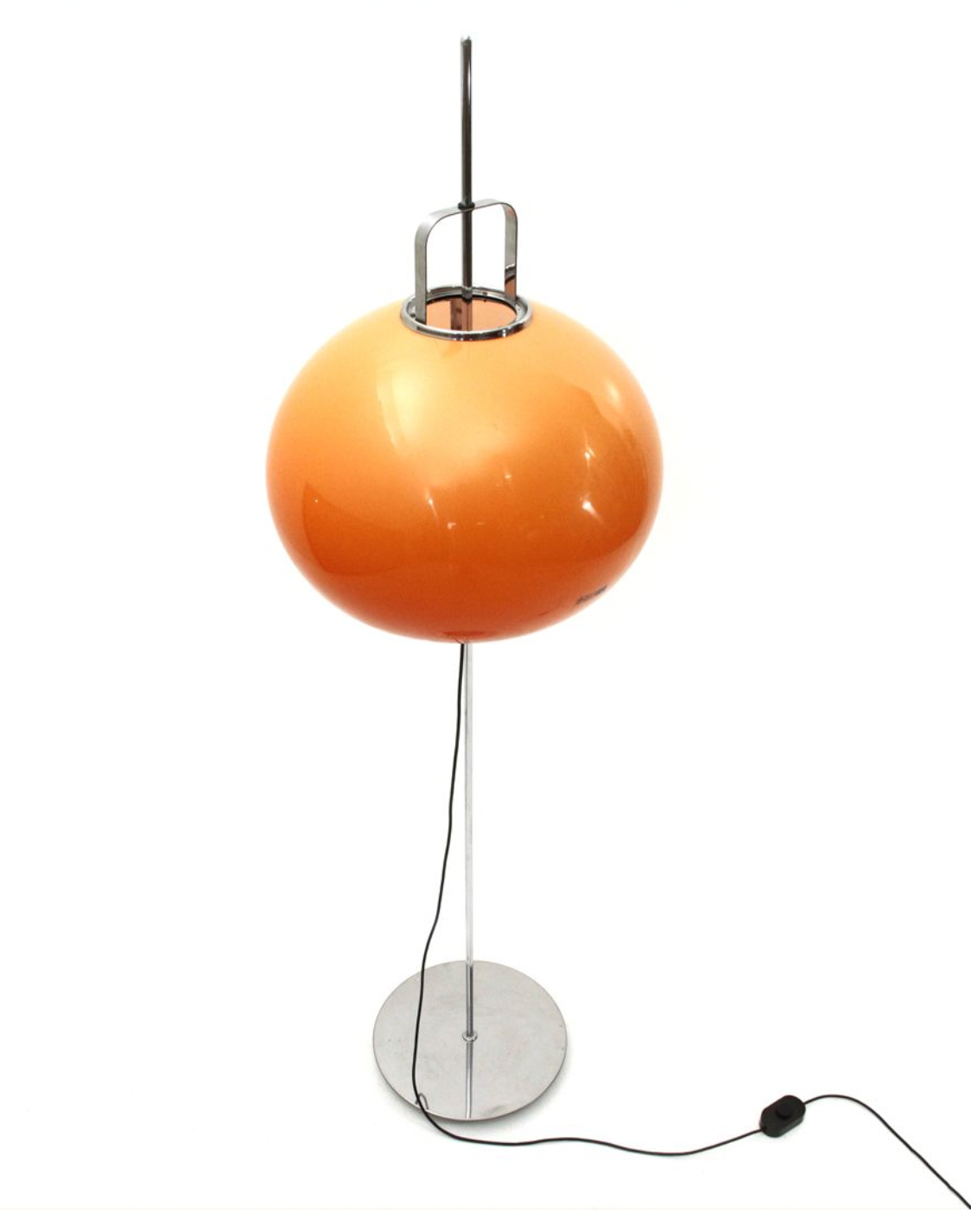 mushroom floor lamp Harvey Guzzini, Italy 1970