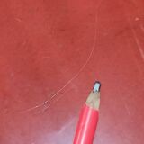 70s glass and brass coffee table