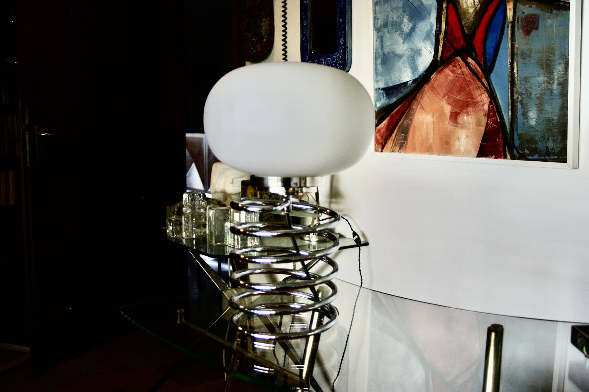 Large bulb lamp