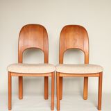 Danish dining chairs teak wood chair for dining room Scandinavian design mid century modern teak wood chairs