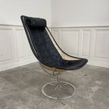 Fauteuil Jetson vintage en cuir