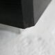 Coffee table "Space Age", wood, aluminum veneer, France, circa 1970